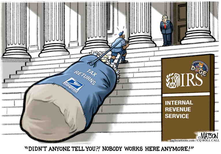 Political/Editorial Cartoon by RJ Matson, Cagle Cartoons on Trump Takes Physical