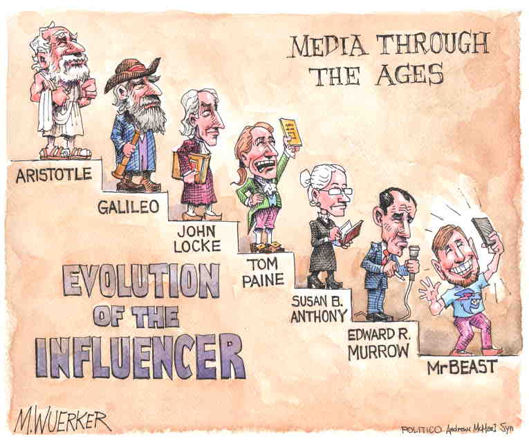 Political/Editorial Cartoon by Matt Wuerker, Politico on In Other News
