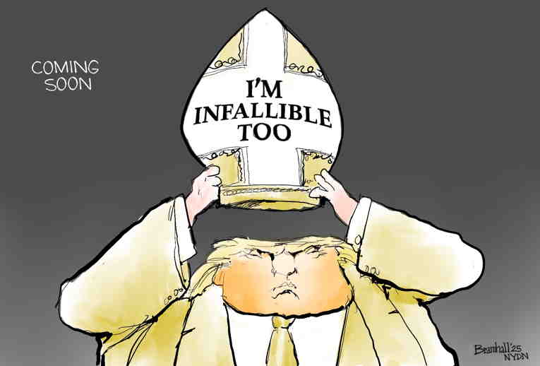 Political/Editorial Cartoon by Bill Bramhall, New York Daily News on Trump Throws Tantrums