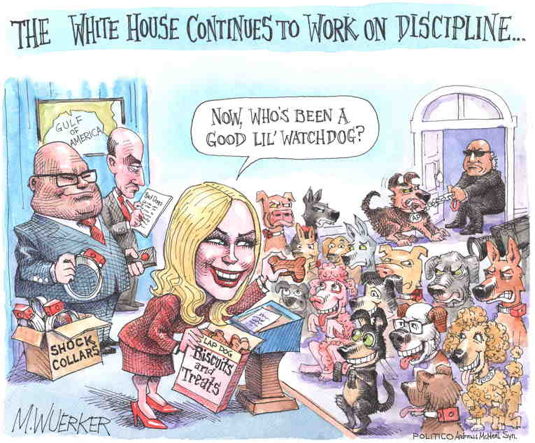 Political/Editorial Cartoon by Matt Wuerker, Politico on Gastapo Follow Trump’s Orders