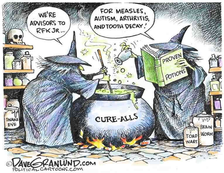 Political/Editorial Cartoon by Dave Granlund on In Other News