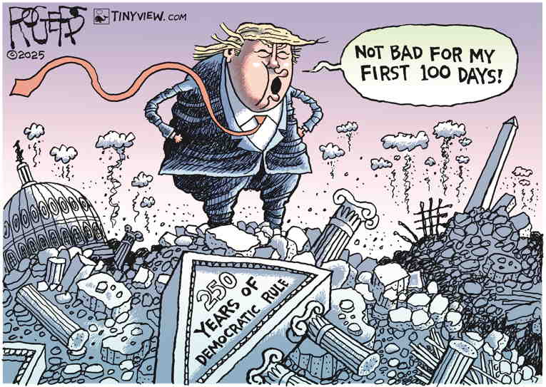 Political/editorial cartoon