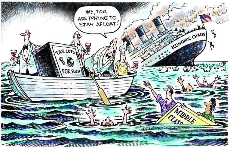 Political/Editorial Cartoon by Dave Granlund on Senate Considers Bill