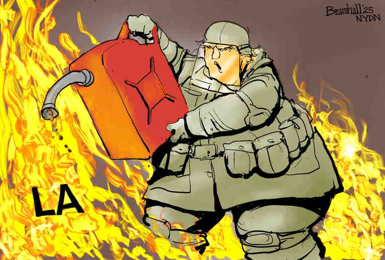 Political/editorial cartoon