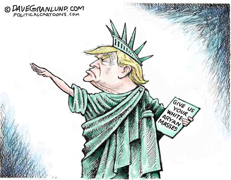 Political/Editorial Cartoon by Dave Granlund on Trump Invades Los Angeles
