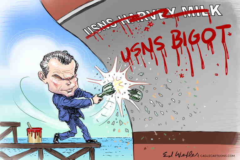 Political/editorial cartoon