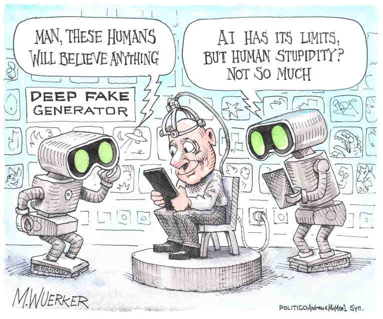 Political/editorial cartoon