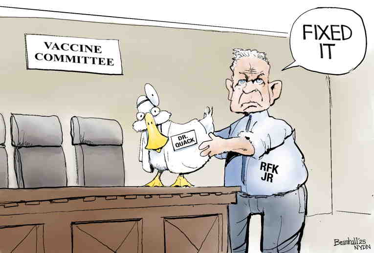 Political/editorial cartoon