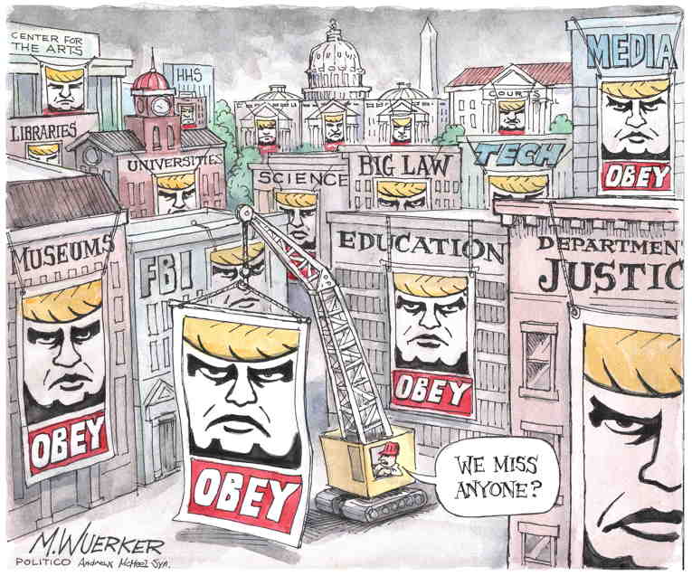 Political/editorial cartoon