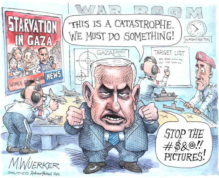 Political/editorial cartoon