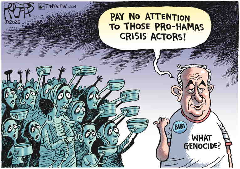 Political/editorial cartoon