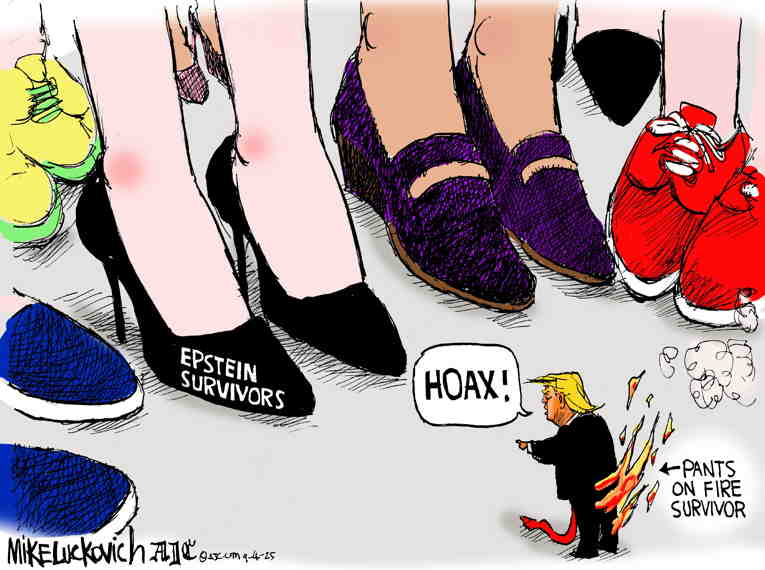 Political/editorial cartoon