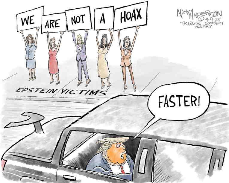 Political/editorial cartoon