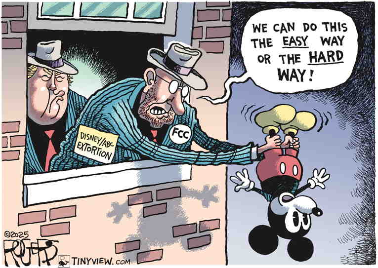 Political/editorial cartoon