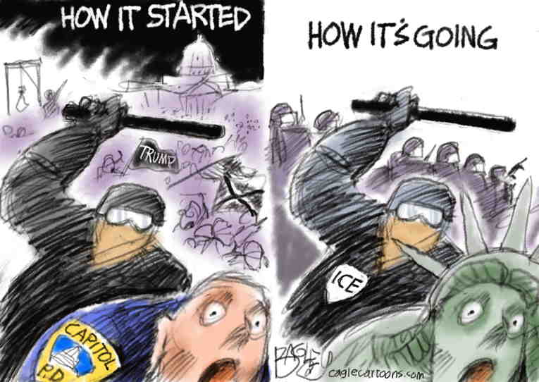 Political/editorial cartoon