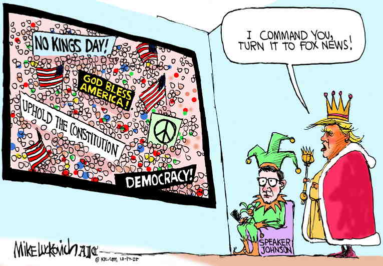 Political/editorial cartoon