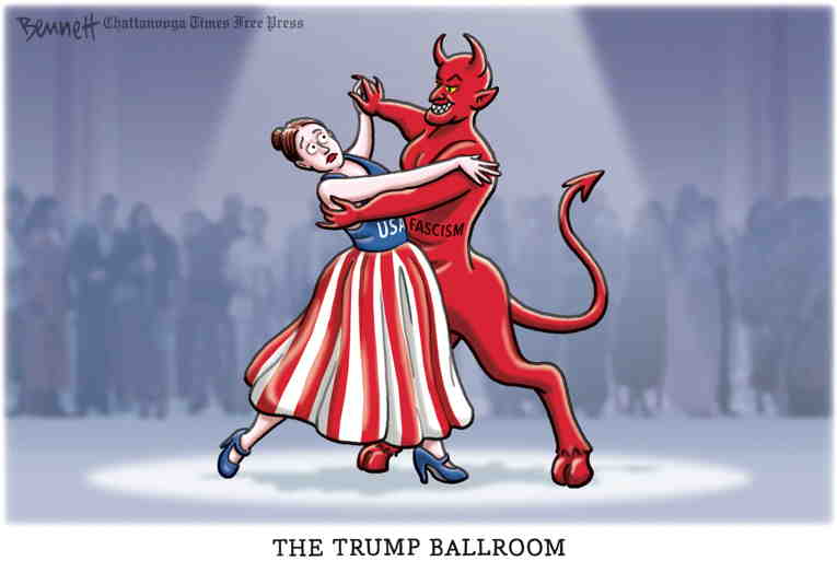 Political/editorial cartoon