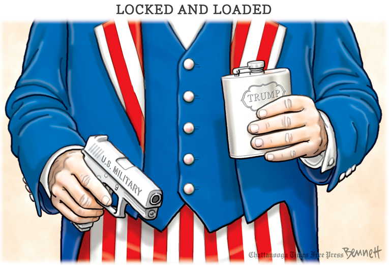 Political/editorial cartoon