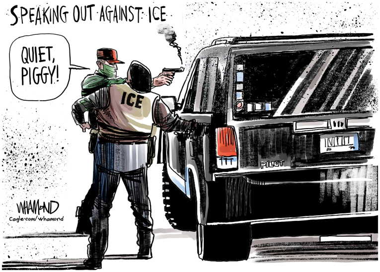 Political/editorial cartoon