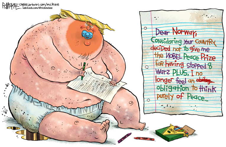 Political/editorial cartoon