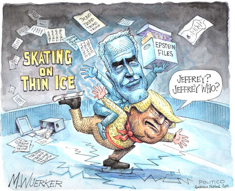 Political/editorial cartoon