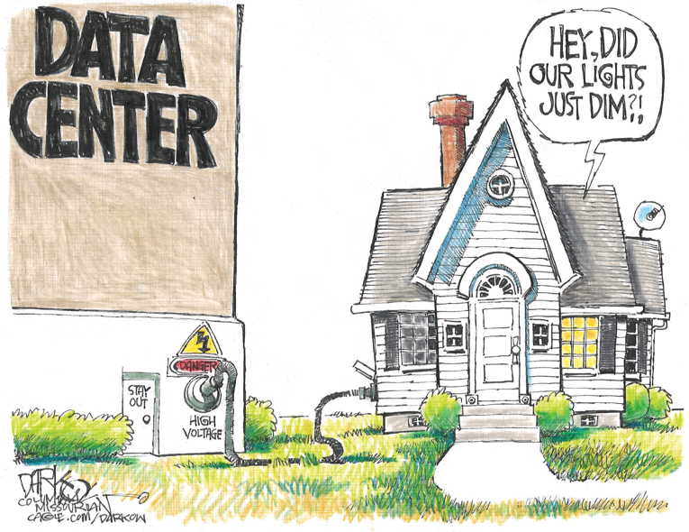 Political/editorial cartoon