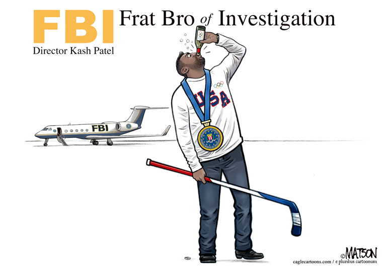 Political/editorial cartoon