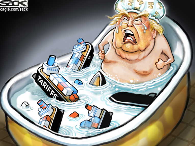 Political/editorial cartoon