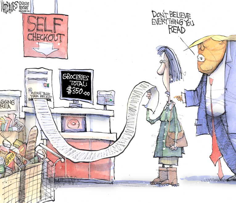 Political/editorial cartoon