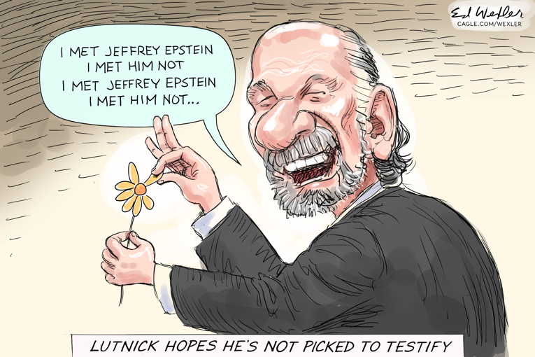 Political/editorial cartoon