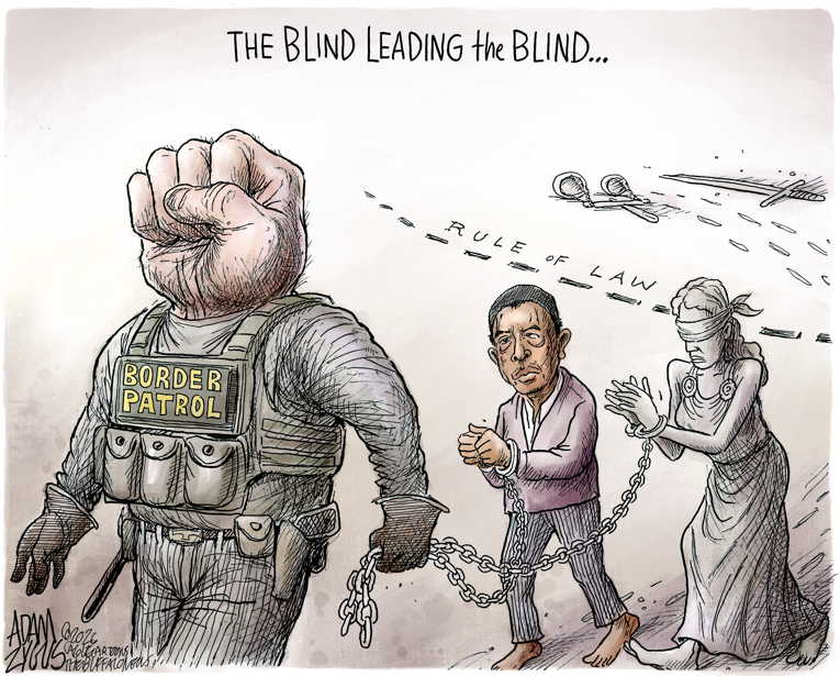 Political/editorial cartoon