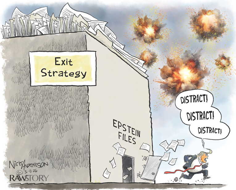 Political/editorial cartoon