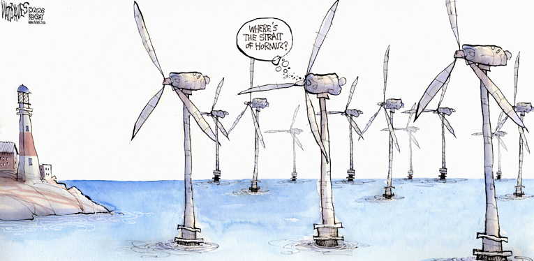 Political/editorial cartoon