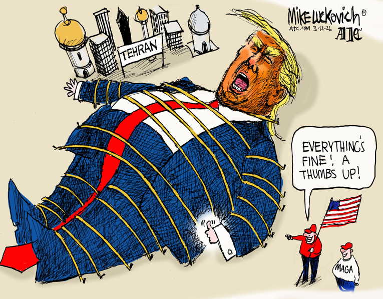 Political/editorial cartoon