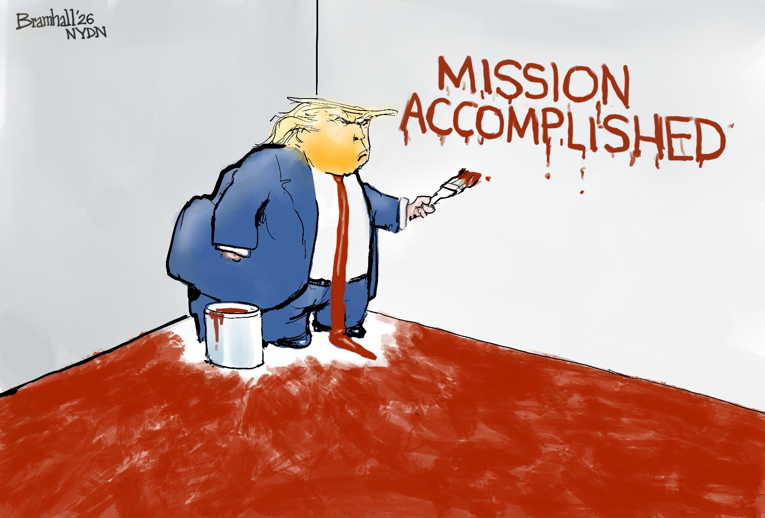 Political/editorial cartoon
