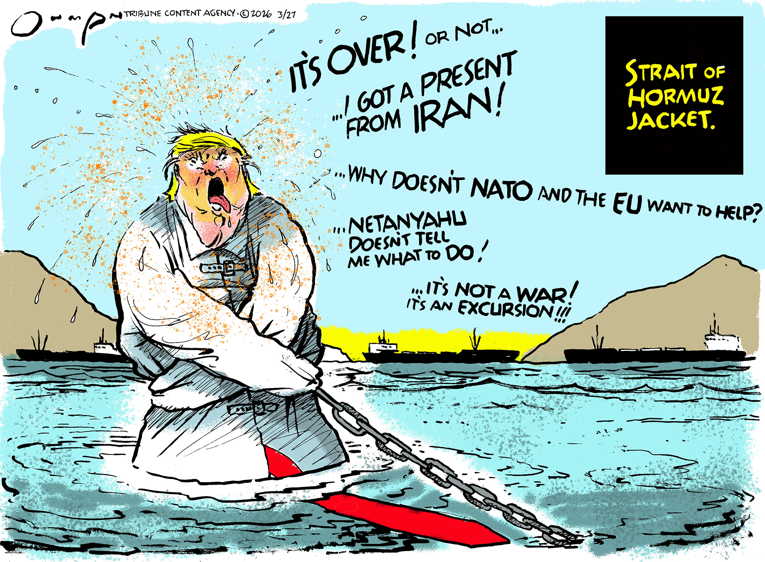 Political/editorial cartoon