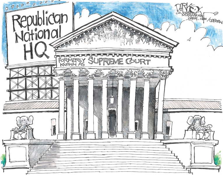 Political/editorial cartoon