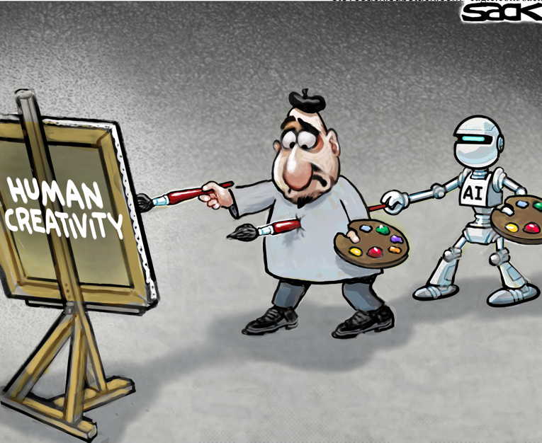 Political/editorial cartoon