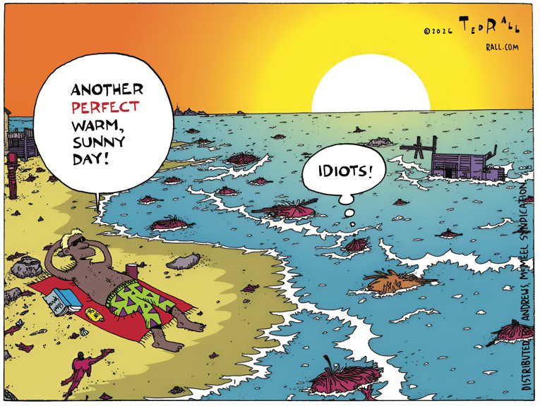 Political/editorial cartoon