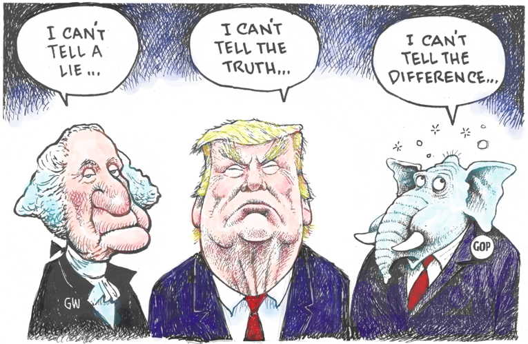 Political/editorial cartoon