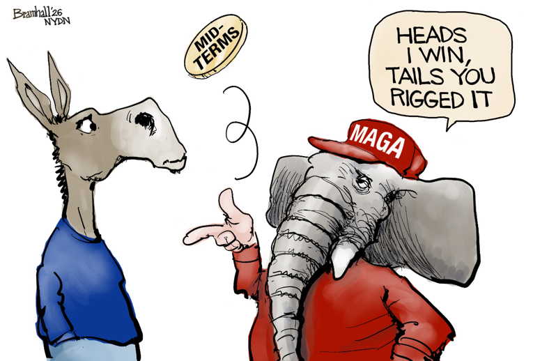 Political/editorial cartoon