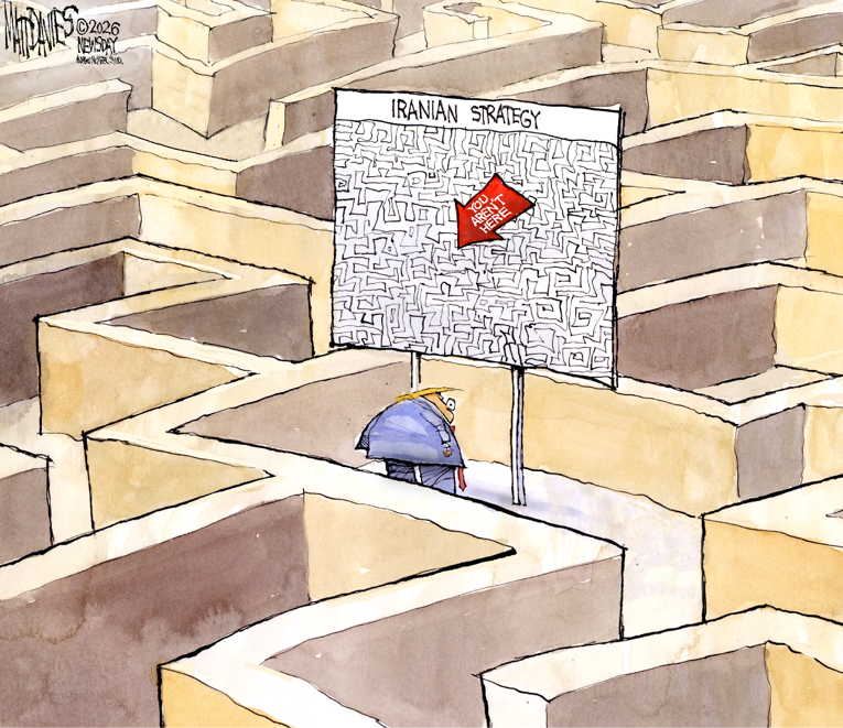 Political/editorial cartoon
