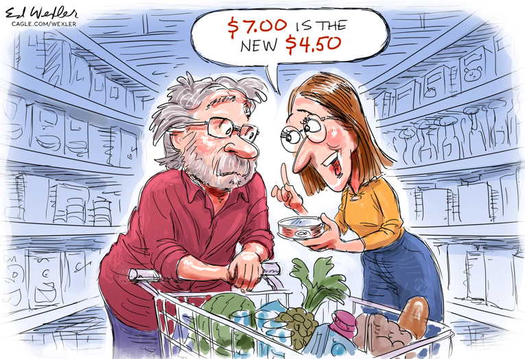 Political/editorial cartoon