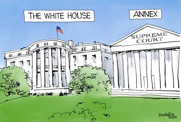 Political/editorial cartoon