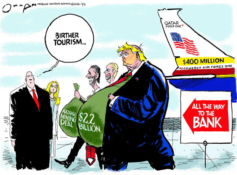 Political/editorial cartoon