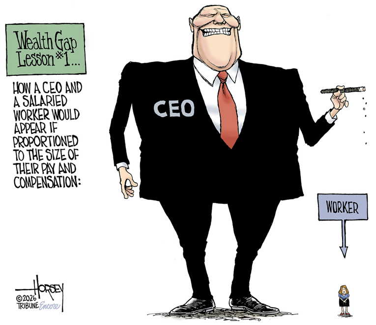 Political/editorial cartoon