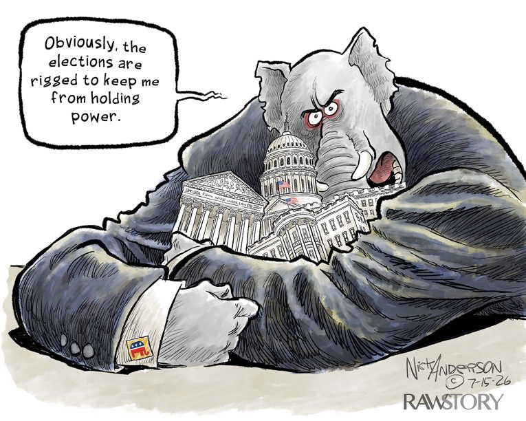 Political/editorial cartoon
