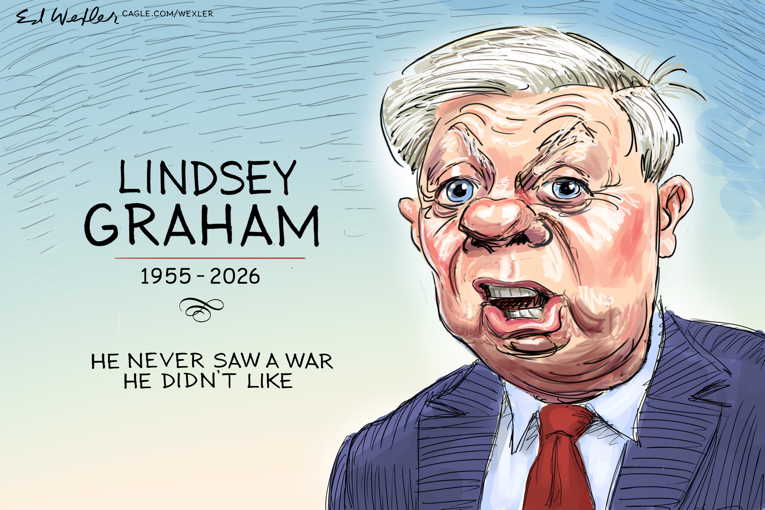 Political/editorial cartoon