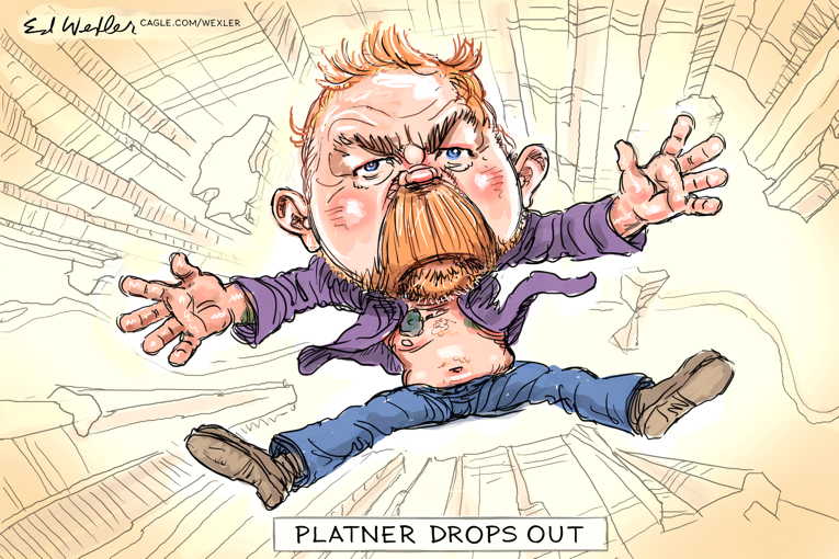 Political/editorial cartoon