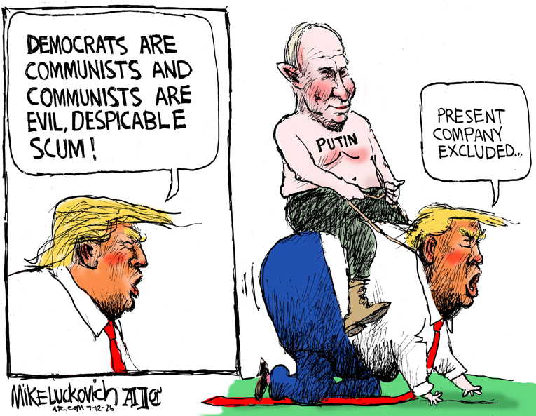 Political/editorial cartoon